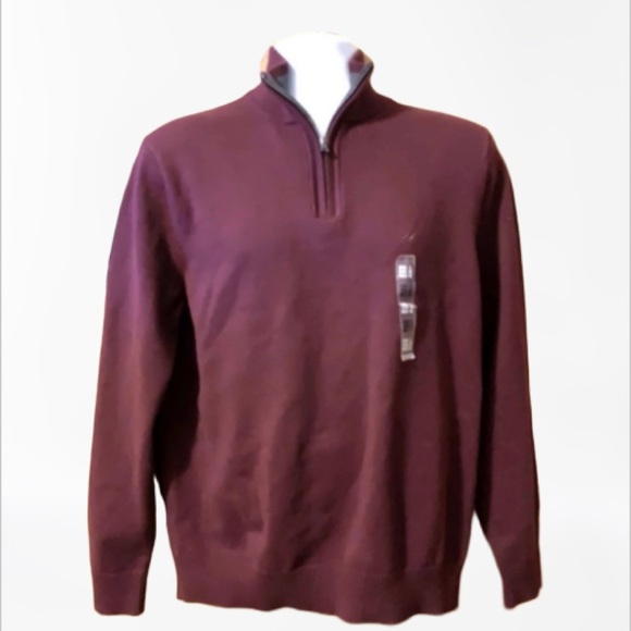 Nautica Other - Nautica Quarter Zip Pullover Burgundy